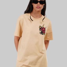 Underrated Club Women Printed Hooded Bio Finish T-shirt-image-97