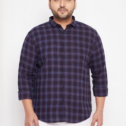 SHOWOFF Men Checked Cotton Casual Shirts-picture-39