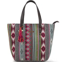 NEPRI Printed Shopper Tote Bag-image-31