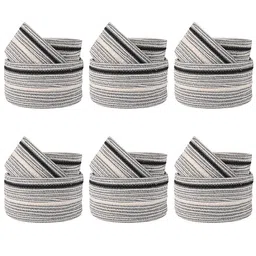 Kuber Industries Grey 18 Pieces Regular Drawer Organiser-7