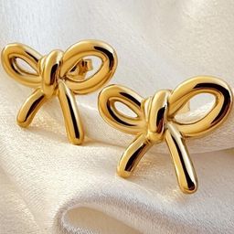 AKISON JEWELS Gold-Plated Alloy Earrings-picture-11