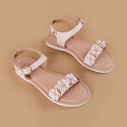 Fame Forever by Lifestyle Girls Embellished Open Toe Flats-image-73