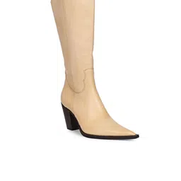 Saint G Women Casual Block-Heeled Regular Boots With Zip-picture-26