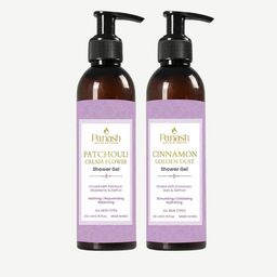PANASH Set Of 2 Patchouli & Cinnamon Shower Gel - 200 ml Each-image-18