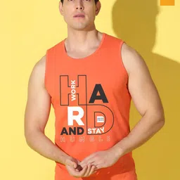 WOOSTRO Pack Of 2 Printed Combo Cotton Innerwear Vests VWS26(HARD ORANGE)(RUN MUSTARD)-image-74
