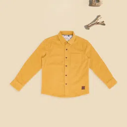 Pantaloons Junior Boys Spread Collar Pure Cotton Casual Shirt-picture-17