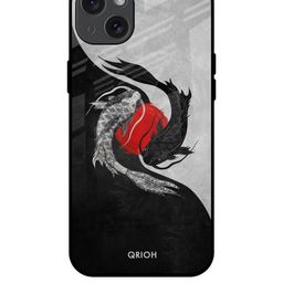 QRIOH Quirky Printed iPhone 15 Plus Back Case Mobile Accessories-image-39