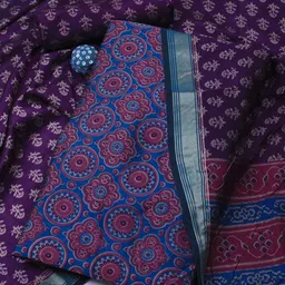 Meena Bazaar Floral Printed Unstitched Dress Material-image-21