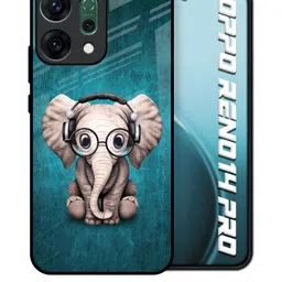 QRIOH Quirky Printed Oppo Reno14 Pro 5G Back Case Mobile Accessories-picture-13