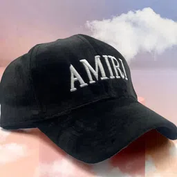 ALAMOS Men Embroidered Velvet Baseball Cap-18