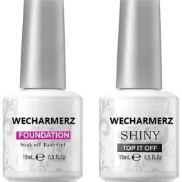 Base Coat and Top Coat Shiny UV/LED Soak Off Gel Nail Polish Transparent-image-24