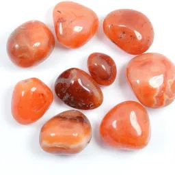 Natural Carnelian Tumble Crystals / Stones for Reiki Healing and Vastu Correction and Increase Creativity Tumble Stone Engraved Asymmetrical Crystal Stone-image-78