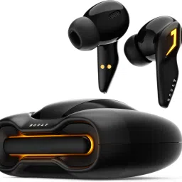 Astra with Quad Mic ENC, 48Hrs Battery, Low Latency Gaming, Made in India, 5.3v Bluetooth Headset-image-1