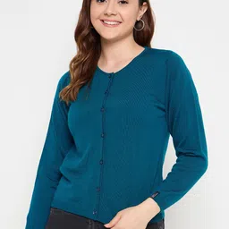 CREATIVE LINE Women Woollen Cardigan-picture-9