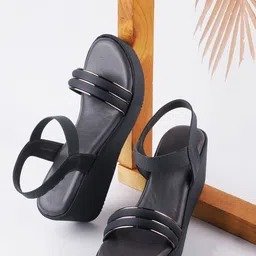 TRYME Party Wedge Sandals-picture-43