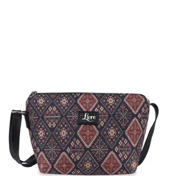LIVRO Floral Structured Sling Bag-14