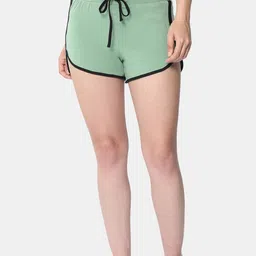 Envie Women Green Shorts-picture-0