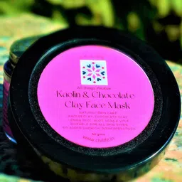 Chilife Kaolin & Chocolate Clay Face Mask With Lemon Peel & Aloevera - 50 g image 4