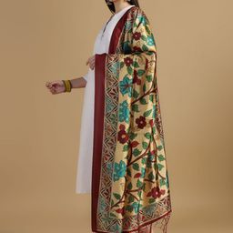 Kaizen TEXO FAB Ethnic Motifs Printed Dupatta image 2