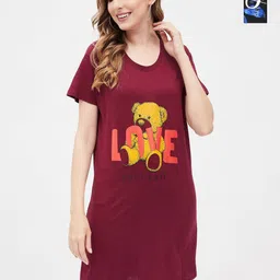 Dreambe Women 2 Printed Applique T-shirt-picture-32
