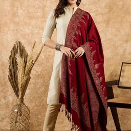 SAHASIKA Woven Design Shawl-picture-23