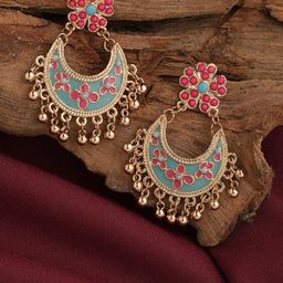 Kalakrith Milano Geometric Jhumkas Earrings-32