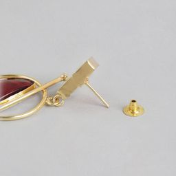 Anouk Gold Plated Beaded Contemporary Drop Earrings image 4