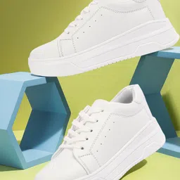 VENDOZ Women Lace-Ups Lightweight Sneakers-picture-21