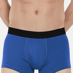LOGGERHEAD Pack Of 2 Cotton Outer Elastic Trunk LHFT004-DarkGrey-Blue-DarkGrey-Blue image 4