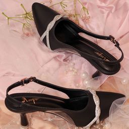 Looper Women Embellished Stiletto Pumps-image-31