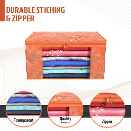 Aura Orange Set of 6 Regular Multi-Utility Organisers image 4