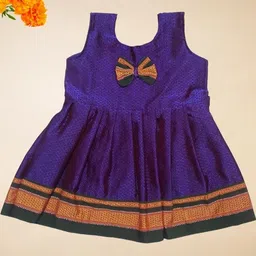 Mom and Me Blue Cotton Dresses-image-26