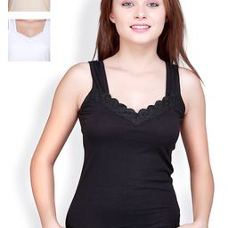 Floret Women Pack of 3 Camisoles 2427-image-2