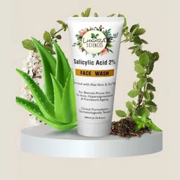 Luxura Sciences 2% Salicylic Acid Face Wash With Aloe Vera & Tea Tree - 100 ml-0
