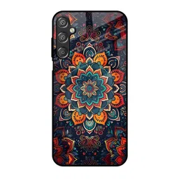 QRIOH Boho Orbit Printed Lightweight Samsung Galaxy M15 5G Silicone Back Case-picture-42