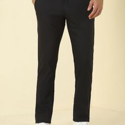 Allen Solly Men Slim Fit Mid-Rise Flat-Front Regular Trousers-image-15