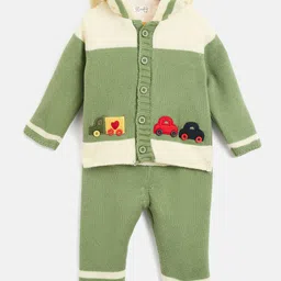 JWAAQ Kids Colourblocked Long Sleeves Sweatshirt With Trousers-image-88