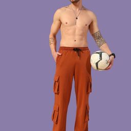 Dogman Cotton Cargo Styles Trousers-image-75