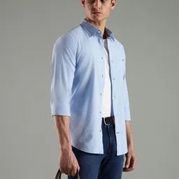 Tommy Hilfiger Spread Collar Oxford Slim Fit Shirt-picture-49
