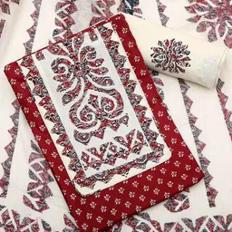 SALWAR STUDIO Printed Pure Cotton Unstitched Dress Material-picture-12