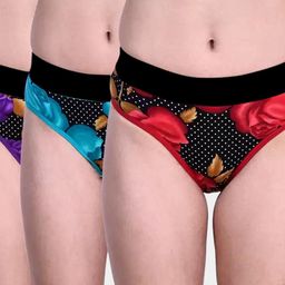 FiveFlag Mid-Rise Cotton Blend Briefs-picture-55