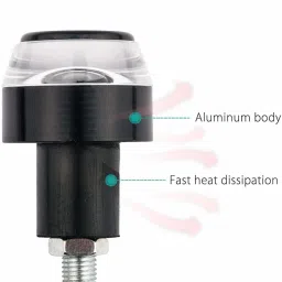 vagary Front LED Indicator Light for Hero Splendor Plus image 4