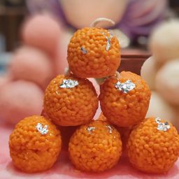 Motichur Ladoo Candle-image-9