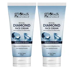 Globus naturals Revival Set Of 2 Diamond Face Cream For Soft & Glowing Skin-100g Each-17