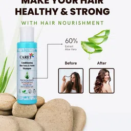 caret organic CARET ORGANICSet Of 4 Conditioning Aloevera & Neem Shampoo-100ml Each image 4
