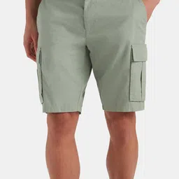 Jockey Men Super Combed Cotton Woven Straight Fit Cargo Shorts with Seven Pockets-MZ08-image-28