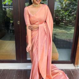 bigben textile Woven Design Zari Silk Blend Banarasi Saree-image-98