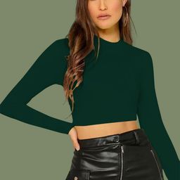 Dream Beauty Fashion Women Fitted Crop Top-picture-11