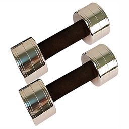 HackerX 2-Pcs Steel Dumbbells - 2.5 kg Each-25