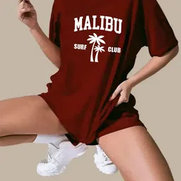 My Swag Women Pure Cotton Printed T-shirt With Shorts-picture-23